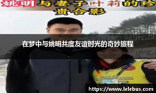 在梦中与姚明共度友谊时光的奇妙旅程